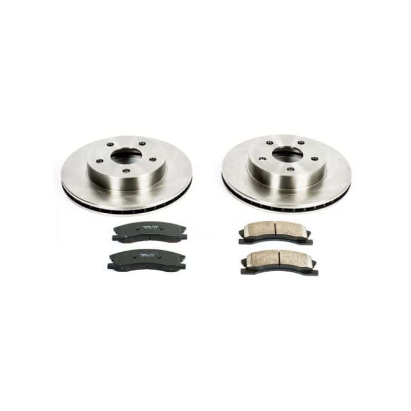 PowerStop — Power Stop 99-04 Jeep Grand Cherokee Front Autospecialty Brake Kit - view 1