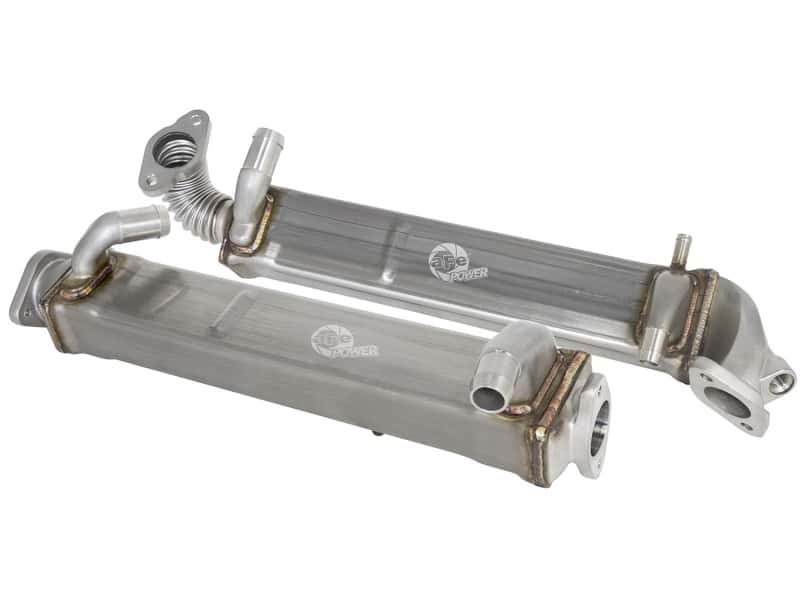 aFe — aFe Power BladeRunner EGR Cooler Combo 08-10 Ford Diesel Trucks V8-6.4L (td)
aFe POWER EGR Cooler - view 1