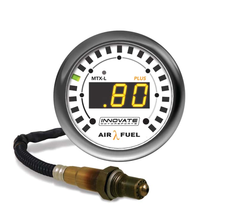 Innovate Motorsports — Innovate MTX-L PLUS Digital Air/Fuel Ratio Gauge Kit 8ft w/O2 Sensor
MTX-L PLUS AFR 8ft - view 6