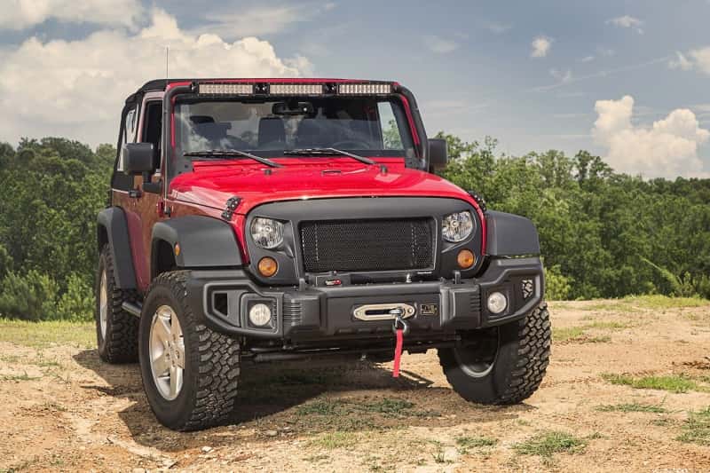 Rugged Ridge — Rugged Ridge Spartacus Front Bumper Black 07-18 Jeep Wrangler
Spartacus Bumper
Bumper- Front - view 6