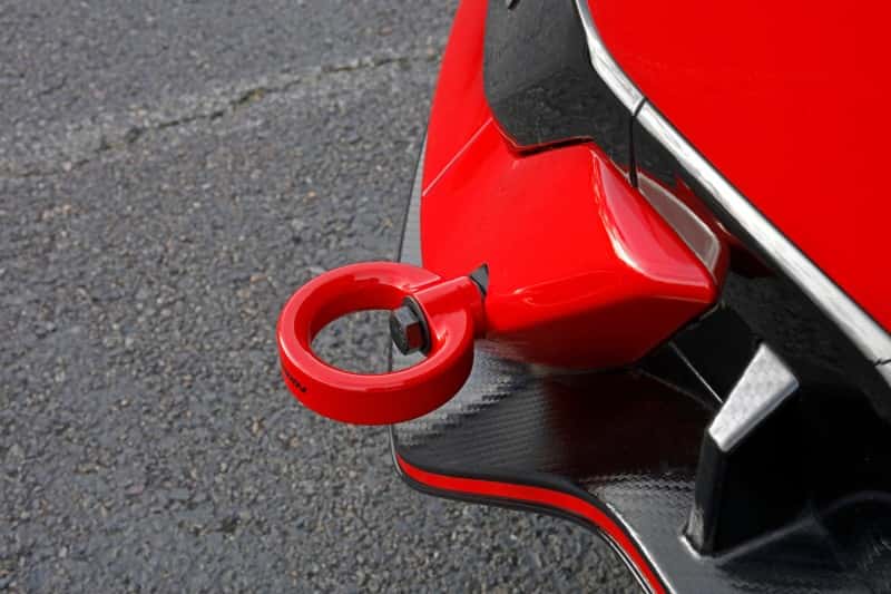 Perrin Performance — PERRIN 17-21 Honda Civic Si/Type R/Touring/Hatchback Tow Hook Kit Rear - Red
paPHP-BDY-251RD - view 10