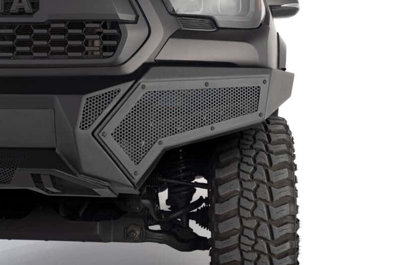 Go Rhino — Go Rhino 16-21 Tacoma Element Front Bumper w/ Power Actuated Hide-away Light Bar Mount Tex Black
Element w Power Bar - view 12