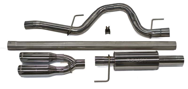 Roush — Roush 2011-2014 Ford F-150 3.5L/5.0L/6.2L Side Exit Performance Exhaust System (Incl. SVT Raptor)
F-150 Exhaust - view 1