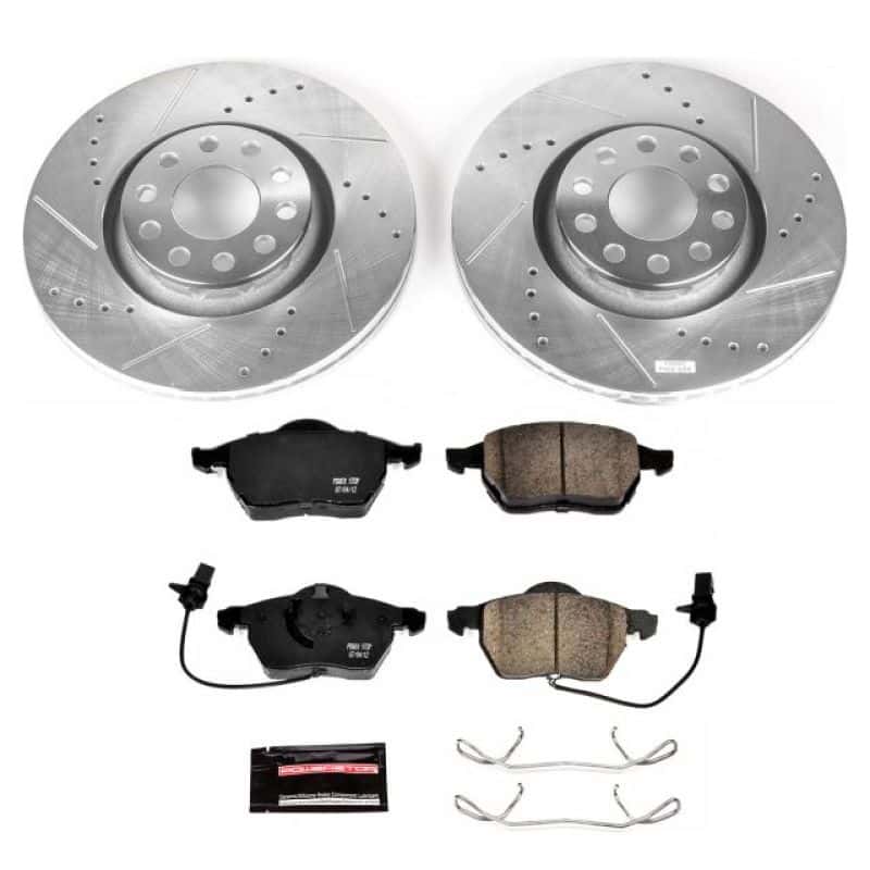 PowerStop — Power Stop 02-05 Audi A4 Front Z23 Evolution Sport Brake Kit - view 1