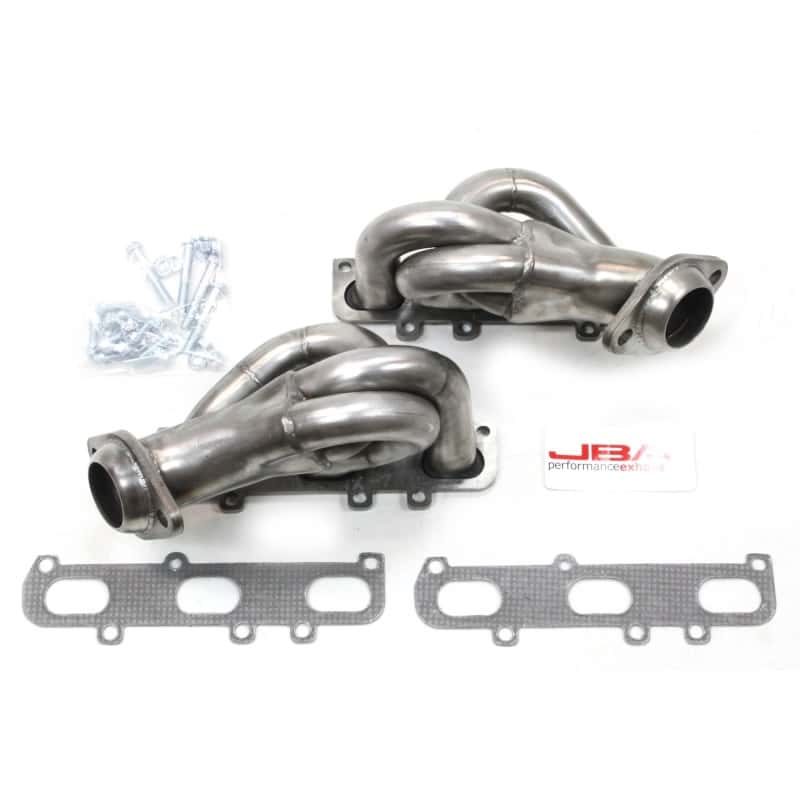 JBA — JBA 11-17 Ford Mustang 3.7L V6 1-5/8in Primary Raw 409SS Cat4Ward Header
Exhaust Header - view 2