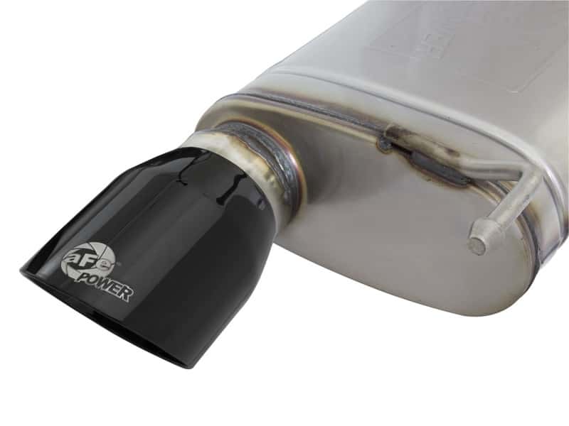aFe — aFe MACHForce XP Exhausts Cat-Back SS-304 EXH w/ Black Tips 15-16 Ford Mustang EcoBoost 2.3L (t)
Cat-Back Exhaust - view 5