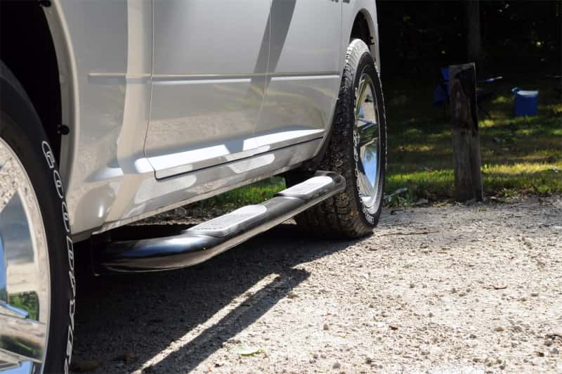 Dee Zee — Dee Zee 15-2022 Ford F150/SuperDuty Tubes - 3In Round Black Steel SuperCab
Nerf/Step Bar - view 5