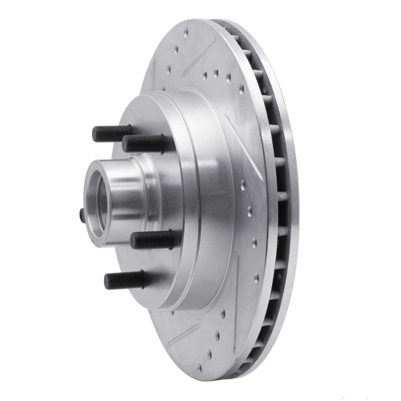 R1 Concepts — R1 1988-1991 Chevrolet C1500 Front Left Drilled & Slotted Silver Brake Rotor
R1 Brake Rotor Drill - view 2