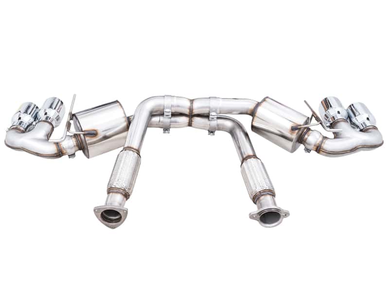 AWE Tuning — AWE Tuning 2020 Chevrolet Corvette (C8) Touring Edition Exhaust - Quad Chrome Silver Tips
Touring Exhaust - view 5