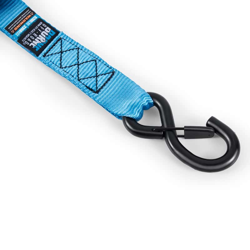 Borne Off-Road — Borne Off-Road Heavy-Duty Ratchet Tie-Down Kit (2-Pack) - Blue - view 4