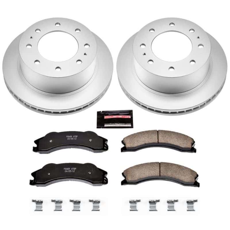 PowerStop — Power Stop 11-19 GMC Sierra 3500 HD Rear Z17 Coated Brake Kit - view 1