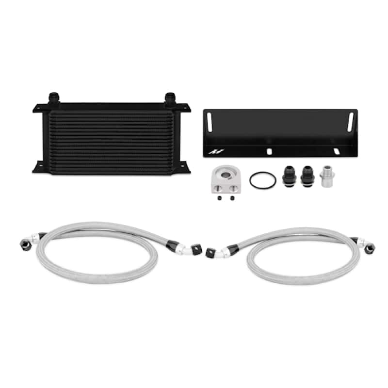 Mishimoto — Mishimoto 79-93 Ford Mustang 5.0L Oil Cooler Kit - Black - view 2