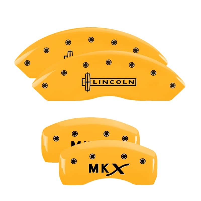 MGP — MGP 4 Caliper Covers Engraved Front Lincoln Rear MKX Yellow Finish Black Char 2010 Lincoln MKX
Caliper Covers - view 1