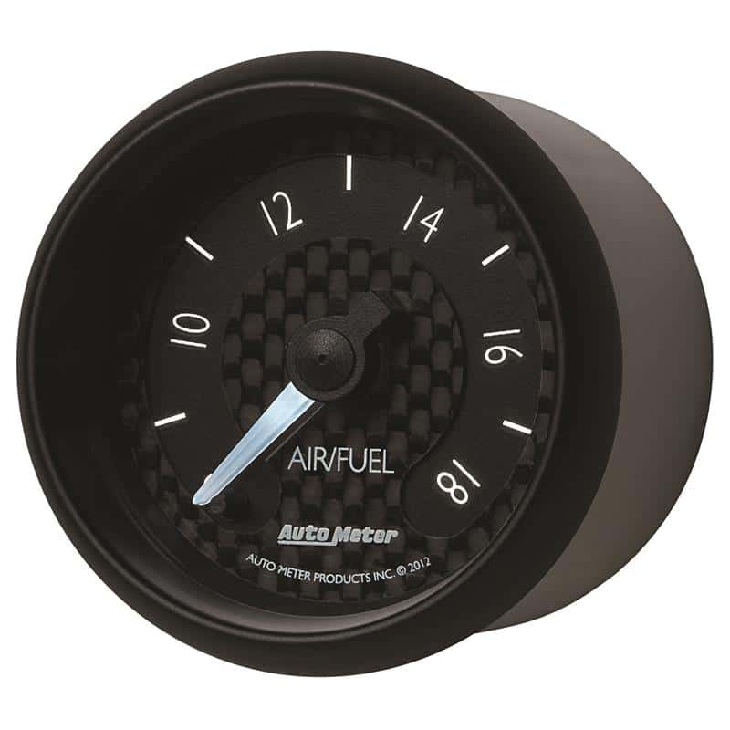 AutoMeter — Autometer GT Series 52mm Full Sweep Electronic 8:1-18:1 AFR Wideband Air/Fuel Ratio Analog
2-1/16" ANALOG WIDEB - view 3
