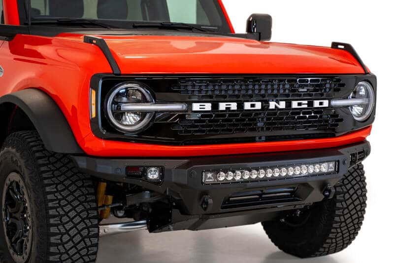 Addictive Desert Designs — Addictive Desert Designs 2021+ Ford Bronco Stealth Fighter Front Bumper w/ Winch Mount
Bumper- Front
Bumpers - view 18