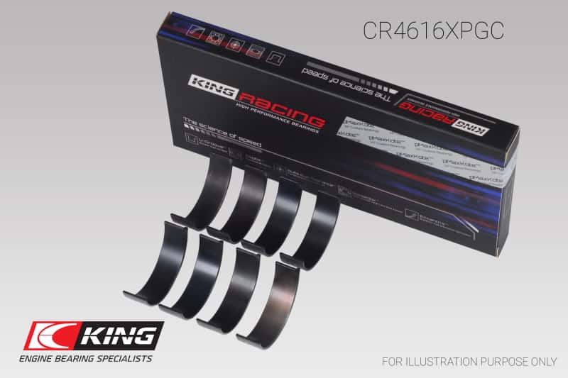 King Engine Bearings — King Engine Bearings Subaru Fa20/ Toyota 4U-GSE Connecting Rod Bearing Set - Size +0.05mm
Engine Bearing - view 2