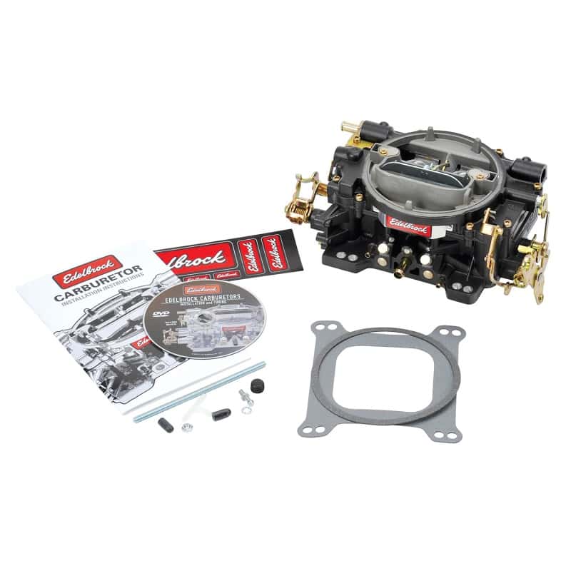 Edelbrock — Edelbrock Carburetor Performer Series 4-Barrel 600 CFM Manual Choke Black Finish - view 2