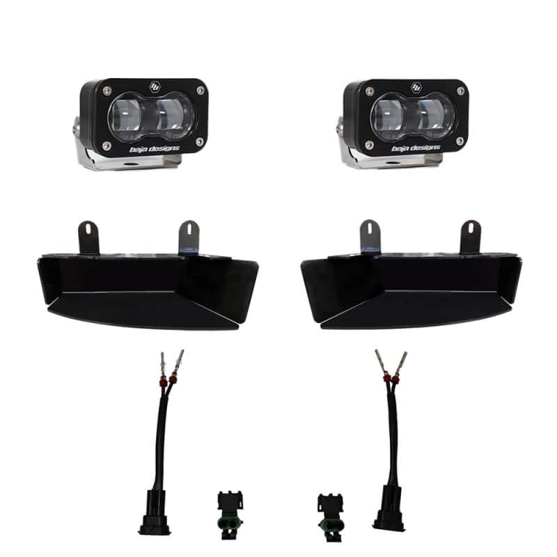 Baja Designs — Baja Designs 19-22 Dodge RAM 2500/3500 S2 SAE Fog Pocket Light Kit - Clear - view 1
