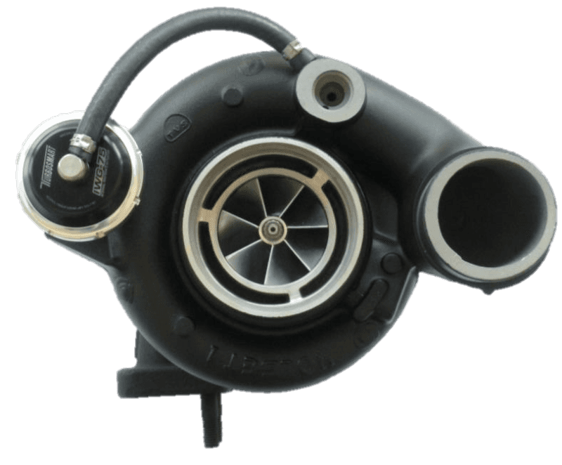 Fleece Performance — Fleece Performance 03-04 Dodge 5.9L Cummins 63mm Billet Holset Cheetah Turbocharger
Turbo - view 1