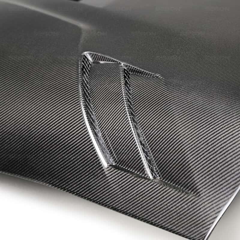 Seibon — Seibon 2020 Toyota GR Supra TSII-Style Double-Sided Carbon Fiber Hood - view 9