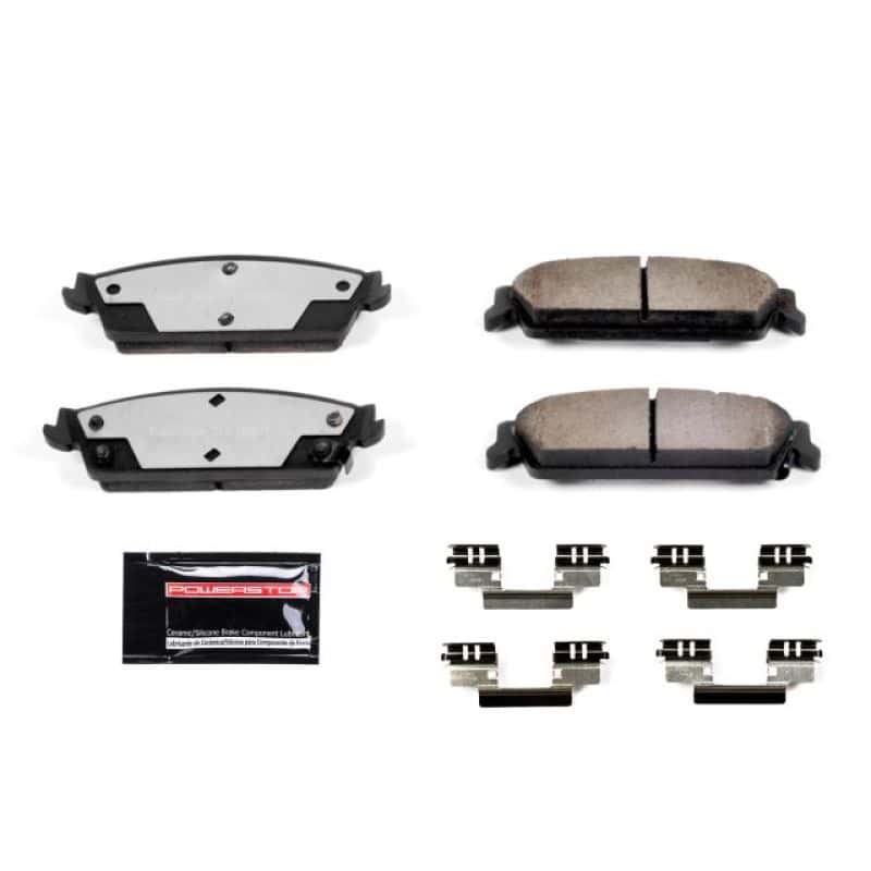PowerStop — Power Stop 99-00 Cadillac Escalade Rear Z36 Truck & Tow Brake Pads w/Hardware
Z36 Brake Pads - view 1