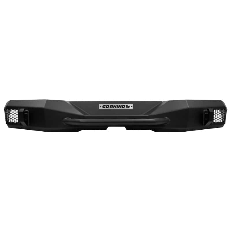 Go Rhino — Go Rhino 07-18 Jeep Wrangler JK/JKU Rockline Rear Stubby Bumper
Rockline Bumper - view 2