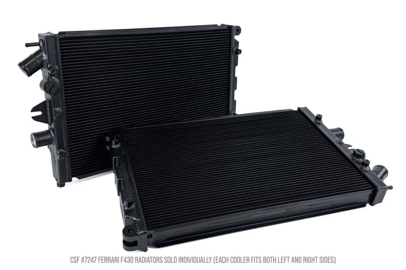 CSF — CSF 05-09 Ferrari F430 High Performance All Aluminum Radiator - Left/Right
CSF Radiator - view 1