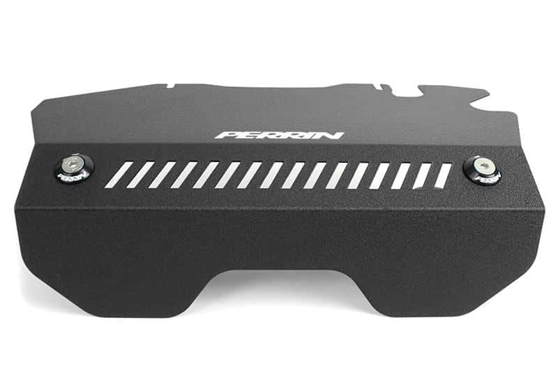 Perrin Performance — PERRIN 15-21 Subaru WRX Pulley Cover - Black - view 2