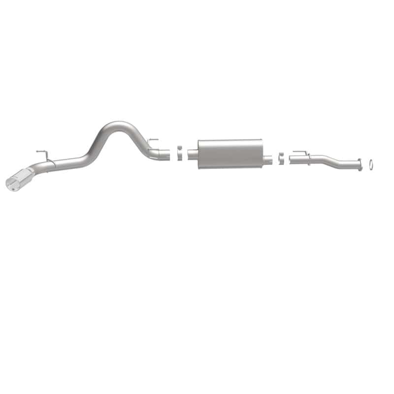 Magnaflow — MagnaFlow Cat-Back 2016 Toyota Tacoma 3.5L V6 SS 3in Single Pass Side Exit Rear 4in Tip
Cat-Back - view 8