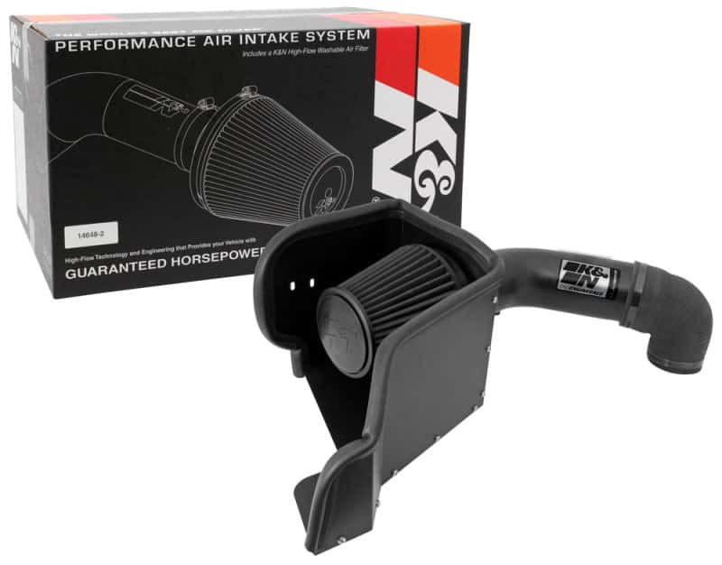 K&N Engineering — K&N 09-13 Dodge Ram 1500 Pickup 5.7L V8 / 11-13 Ram 1500 5.7L V8 Black Performance Intake Kit
Performance Air Inta
Air Intake System - view 13