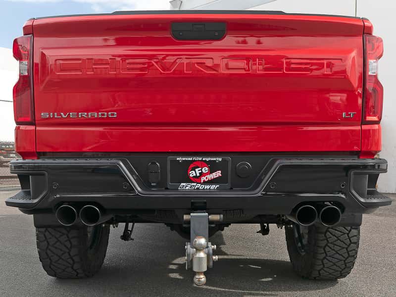 aFe — aFe Vulcan Series 3in 304 SS Exhaust Cat-Back w/ Black Tips 2019 GM Silverado/Sierra 1500 V8-5.3L
Cat-Back Exhaust - view 7