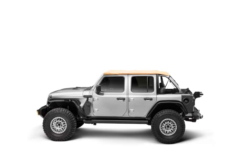 Go Rhino — Go Rhino 18-24 Jeep Wrangler JL/JLU/JT Front Fender Jack Mount for Hi-Lift Jack - Tex. Blk
Jack Mount-Exterior - view 5
