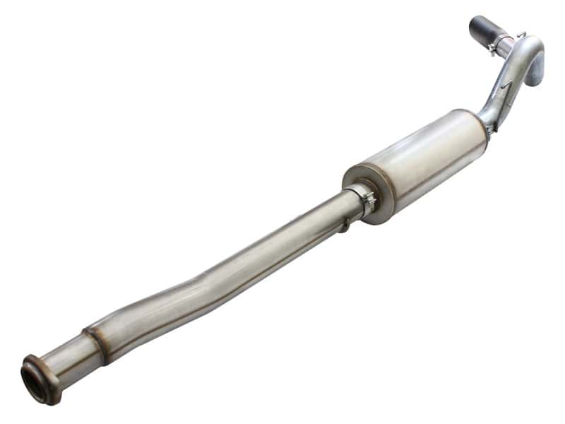 aFe — aFe MACHForce XP SS Exhaust 4in Cat-Back w/ Black Tip 2015 Ford F-150 EcoBoost V6 2.7/3.5Ltt
Cat-Back Exhaust - view 3