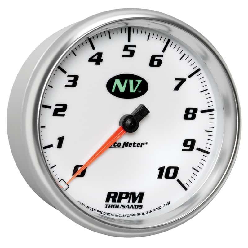 AutoMeter — AutoMeter Gauge Tachometer 5in. 10K RPM In-Dash NV
5" TACH, 10,000 RPM, - view 11