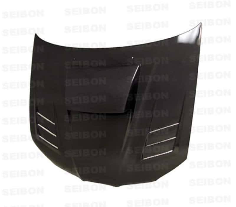 Seibon — Seibon 06-07 Subaru WRX/STi CWII Carbon Fiber Hood - view 1