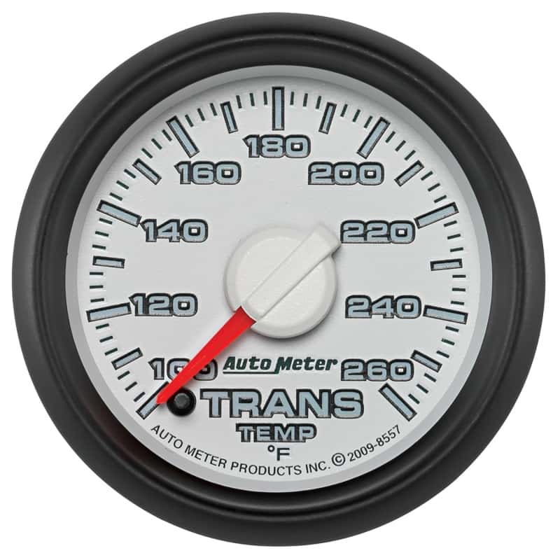 AutoMeter — Autometer Performance Dodge 52.4mm 100-260 Deg F Trans Temp Gauge
2-1/16" TRANS TEMP, - view 1