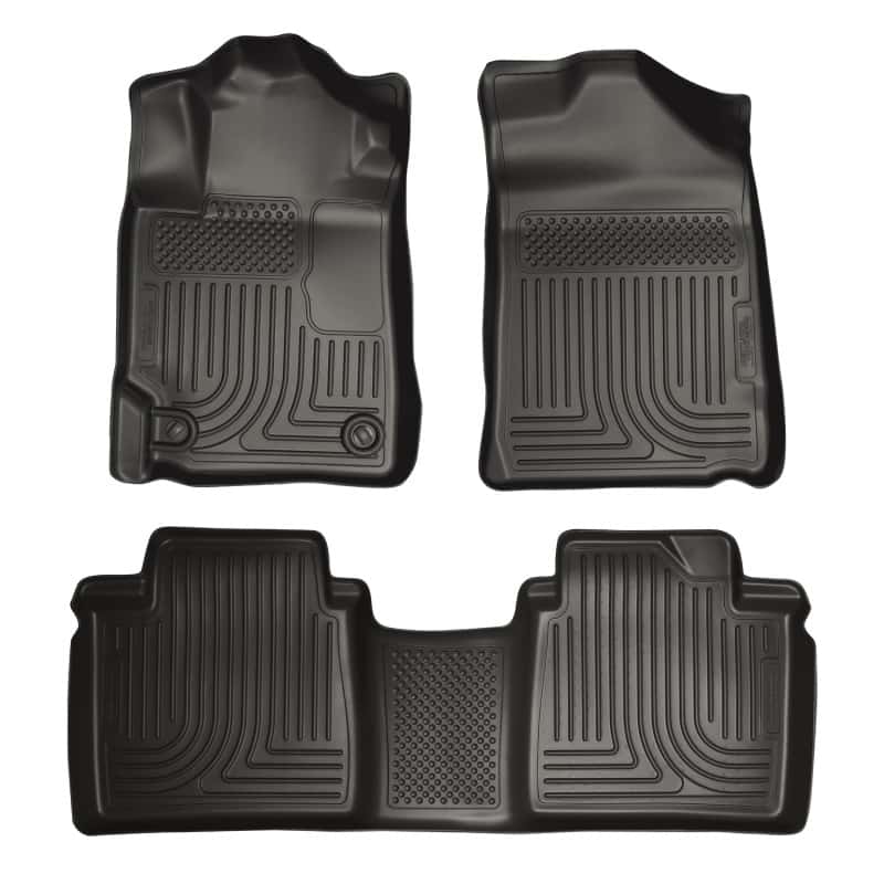 Husky Liners — Husky Liners 07-11 Toyota Camry (All) WeatherBeater Combo Black Floor Liners (One Piece for 2nd Row)
Floor Liners - view 1