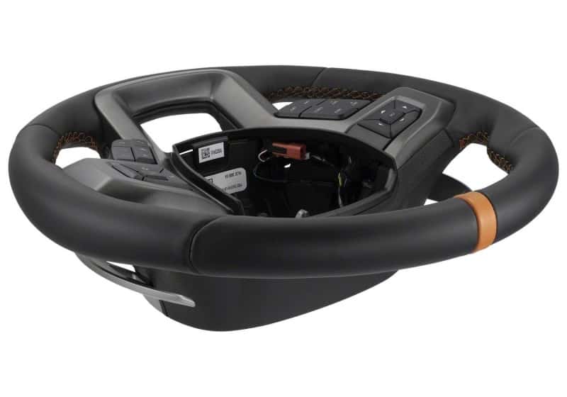 Ford Racing — Ford Racing 2015-2017 F-150 Raptor Performance Steering Wheel Kit - Orange Sightline
Steering Wheel - view 7