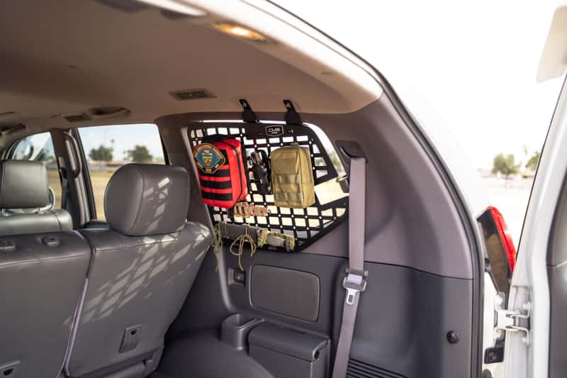 DV8 Offroad — DV8 Offroad 03-09 Lexus GX 470 Rear Window Molle Storage Panels - view 13