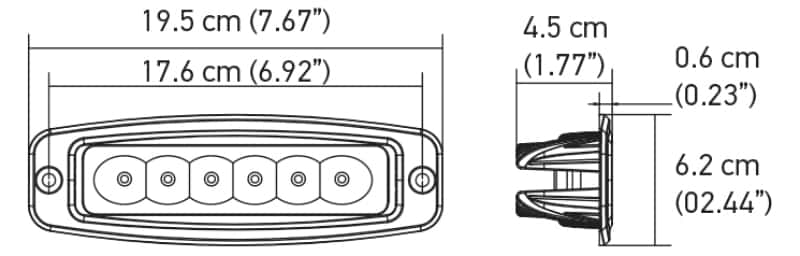 Hella — Hella Value Fit Mini 6in LED Light Bar - Flood - view 8