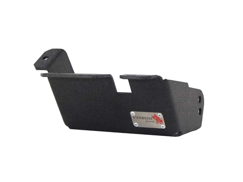 Fishbone Offroad — Fishbone Offroad 97-06 Jeep Wrangler TJ Steering Box Skid Plate - Black Textured Powdercoat - view 2