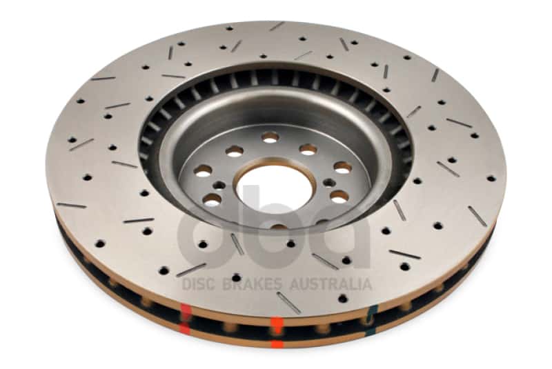 DBA — DBA 04-12 Subaru STi/2017 BRZ w/Perf. Pkg. 10 Stud Hole Front Drilled & Slotted 4000 Series Rotor
XS 4000 Series
Brake Rotor - view 2