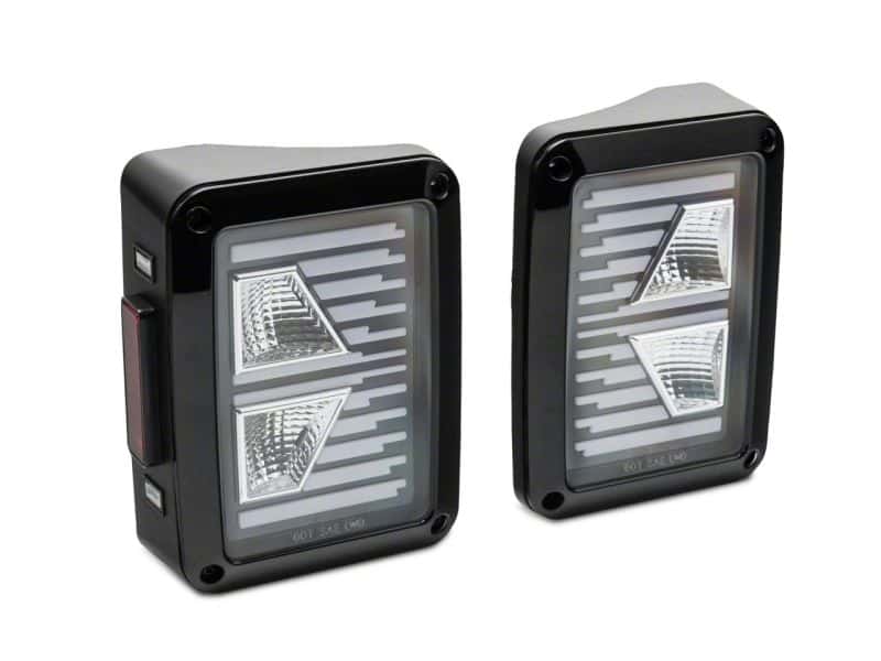 Raxiom — Raxiom 07-18 Jeep Wrangler JK Axial Series Vision LED Tail Lights- Blk Housing (Clear Lens)
Lights - view 8