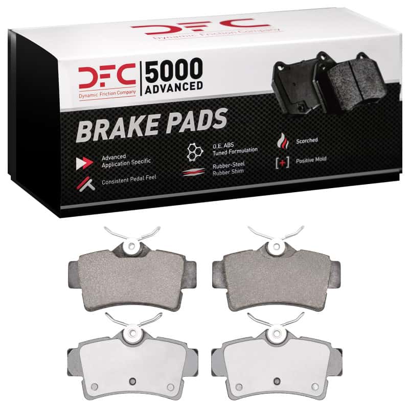 DFC — DFC 94-04 Ford Mustang Rear 5000 Advanced Ceramic Brake Pads
DFC Brake Pad Set - view 1