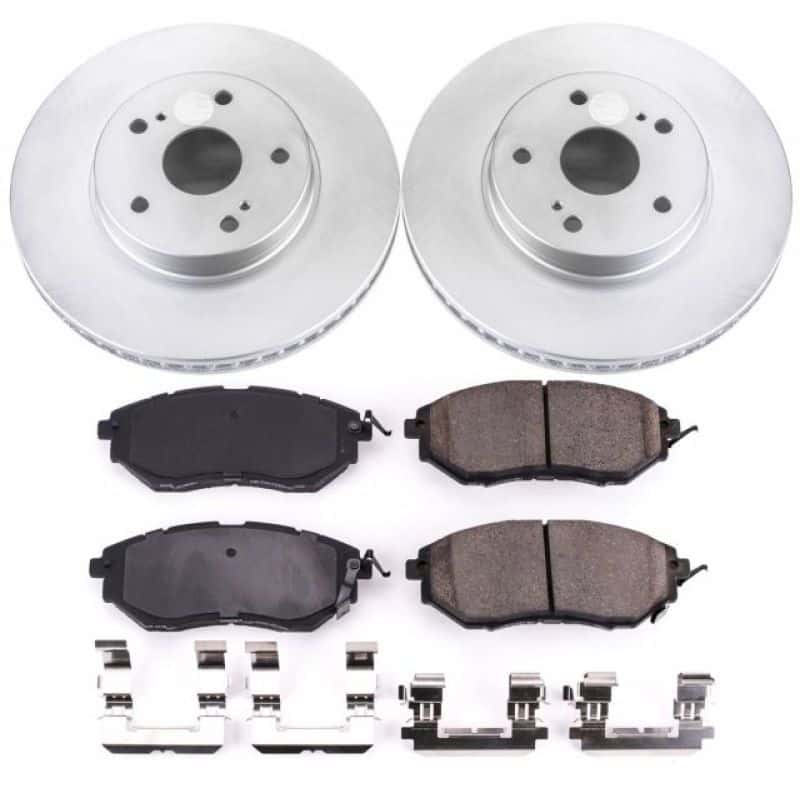 PowerStop — Power Stop 2015 Subaru Legacy Front Z17 Evolution Geomet Coated Brake Kit - view 1