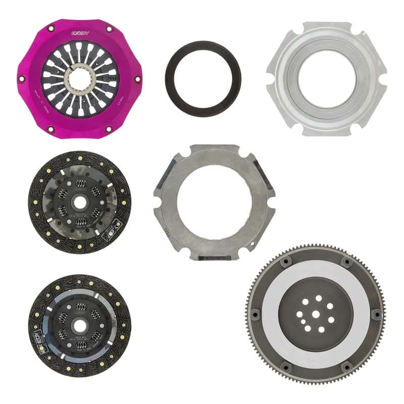 Exedy — Exedy 96-06 Mitsubishi Evo 4-9 4G63T 2.0L Twin-Organic Clutch Kit
Hyper Multi Series
Clutch Kit - view 8