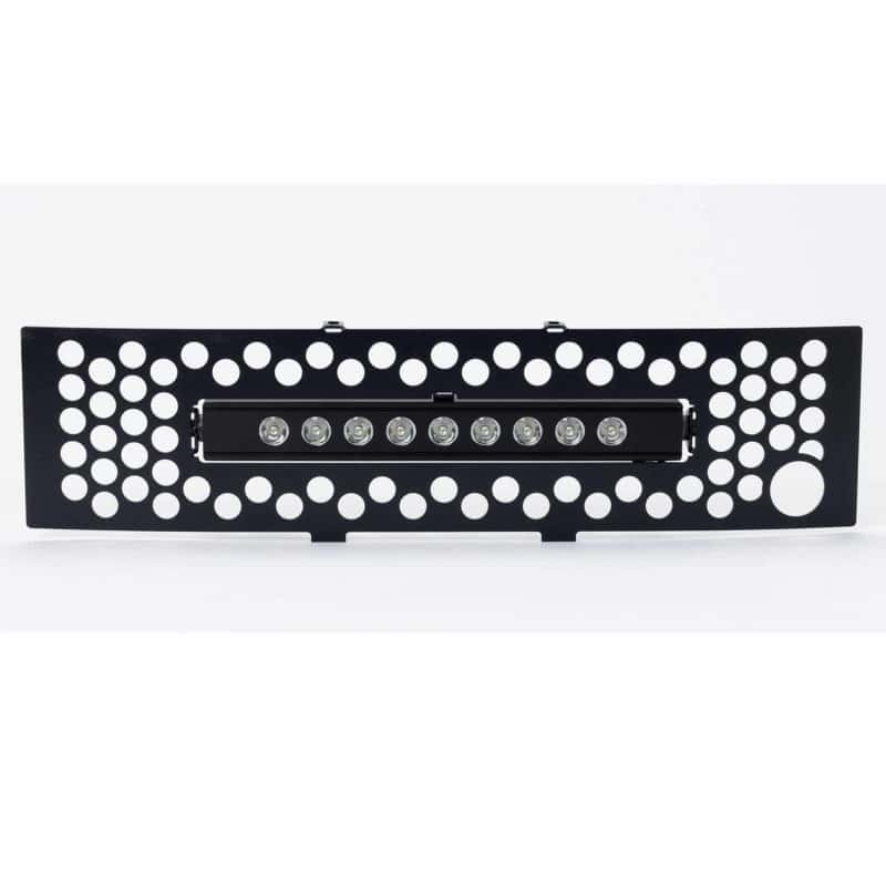 Putco — Putco 11-14 Ford F-150 - EcoBoost Bumper Grille Inserts - Black SS Punch w/ 10in Luminix Light Bar
BmprValanceGrilleIns - view 2