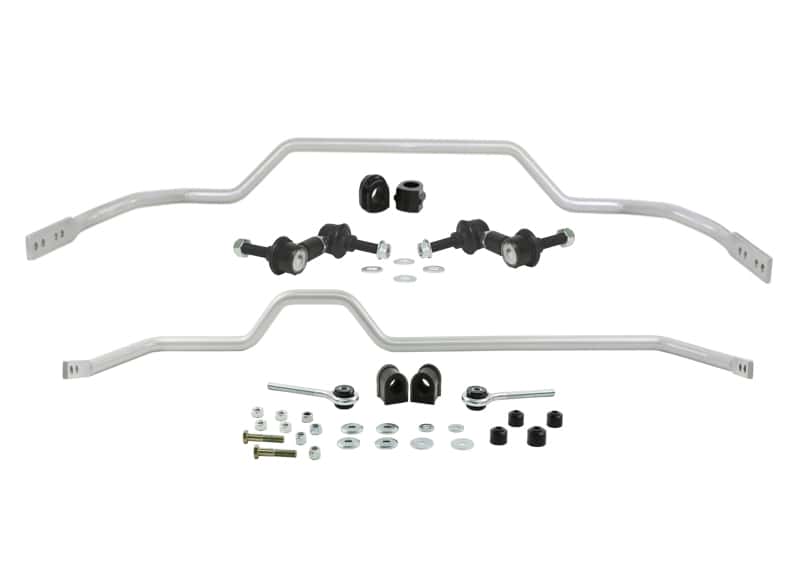 Whiteline — Whiteline 93-00 Nissan Skyline R33/R34 GT-S  Front and Rear Swaybar Kit
Sway bar kit - view 2