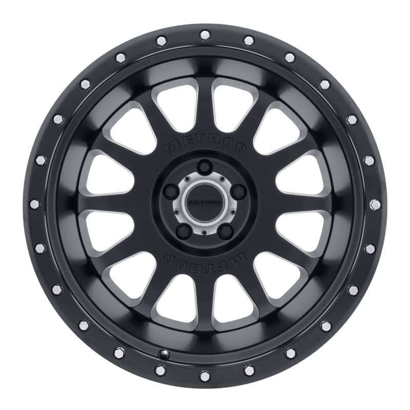 Method Wheels — Method MR605 NV 20x10 -24mm Offset 5x5 71.5mm CB Matte Black Wheel - view 2