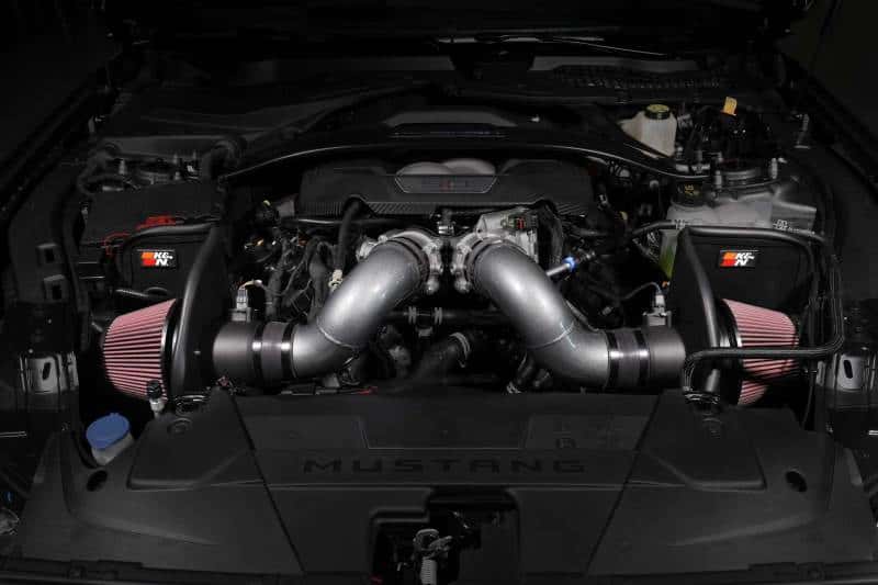 K&N Engineering — K&N 2024+ Ford Mustang V8 5.0L Typhoon Performance Air Intake System
Air Intake System - view 4